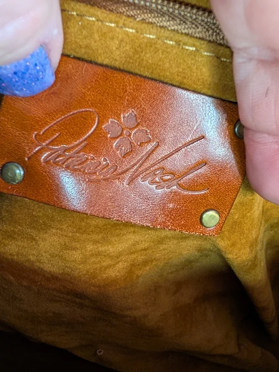 Patricia Nash Castelli Woven Leather Hobo Bag - Like New! - Picture 12 of 12